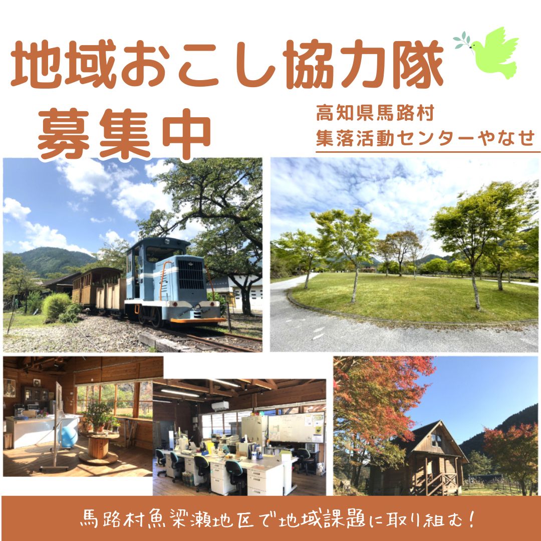 【令和6年度】魚梁瀬地域おこし協力隊（集落活動）　募集受付期間令和7年2月7日まで