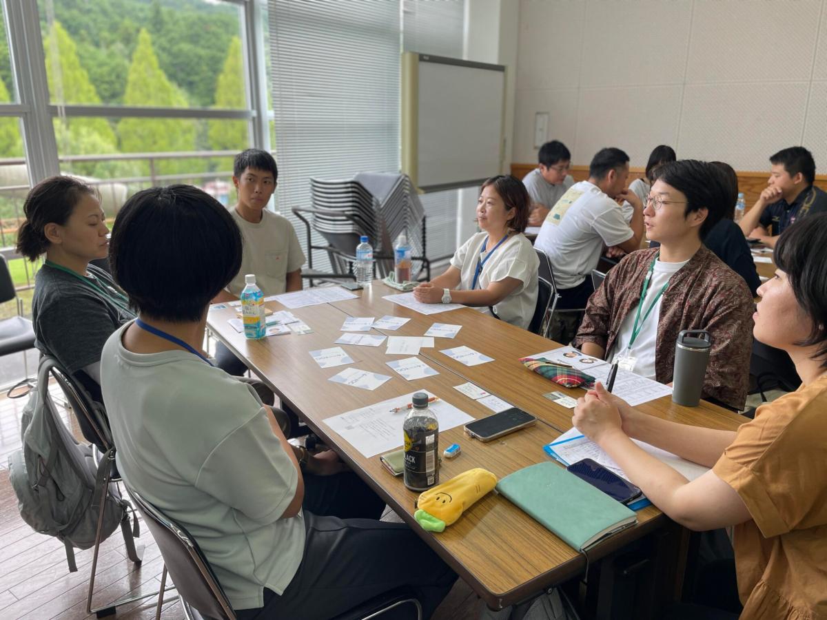 協力隊勉強会の様子①