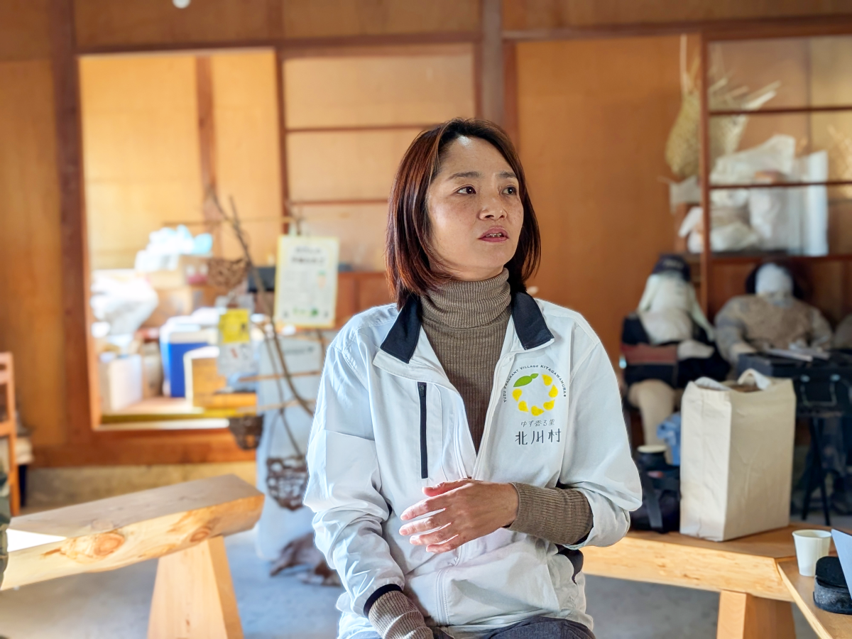 北川村役場・産業政策課：松本さん