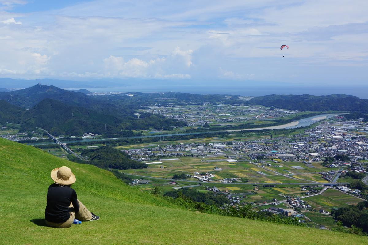 絶景が望める石土の森