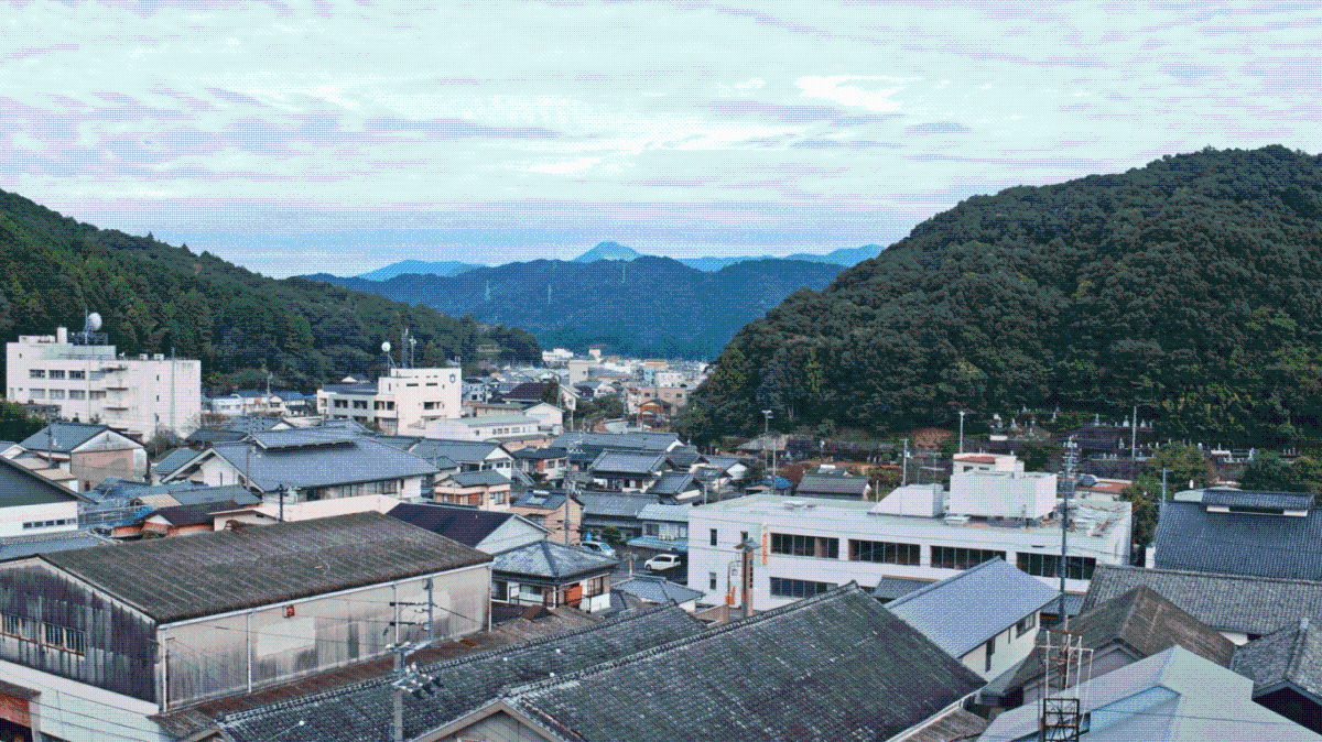 面積の約7割が森林資源の佐川町