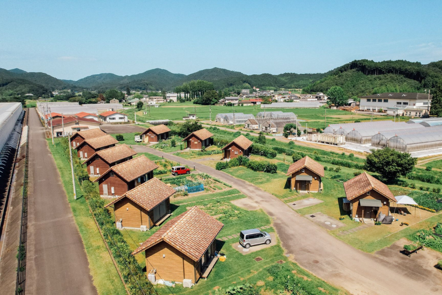 滞在型市民農園クラインガルテンしまんと