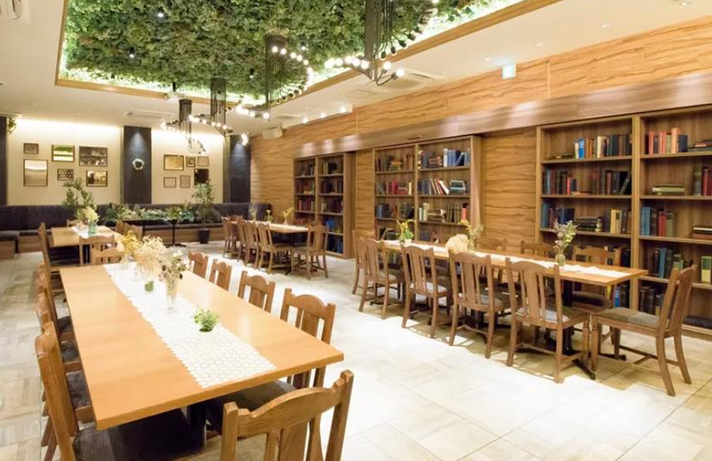 天満ガーデンラウンジの会場の様子