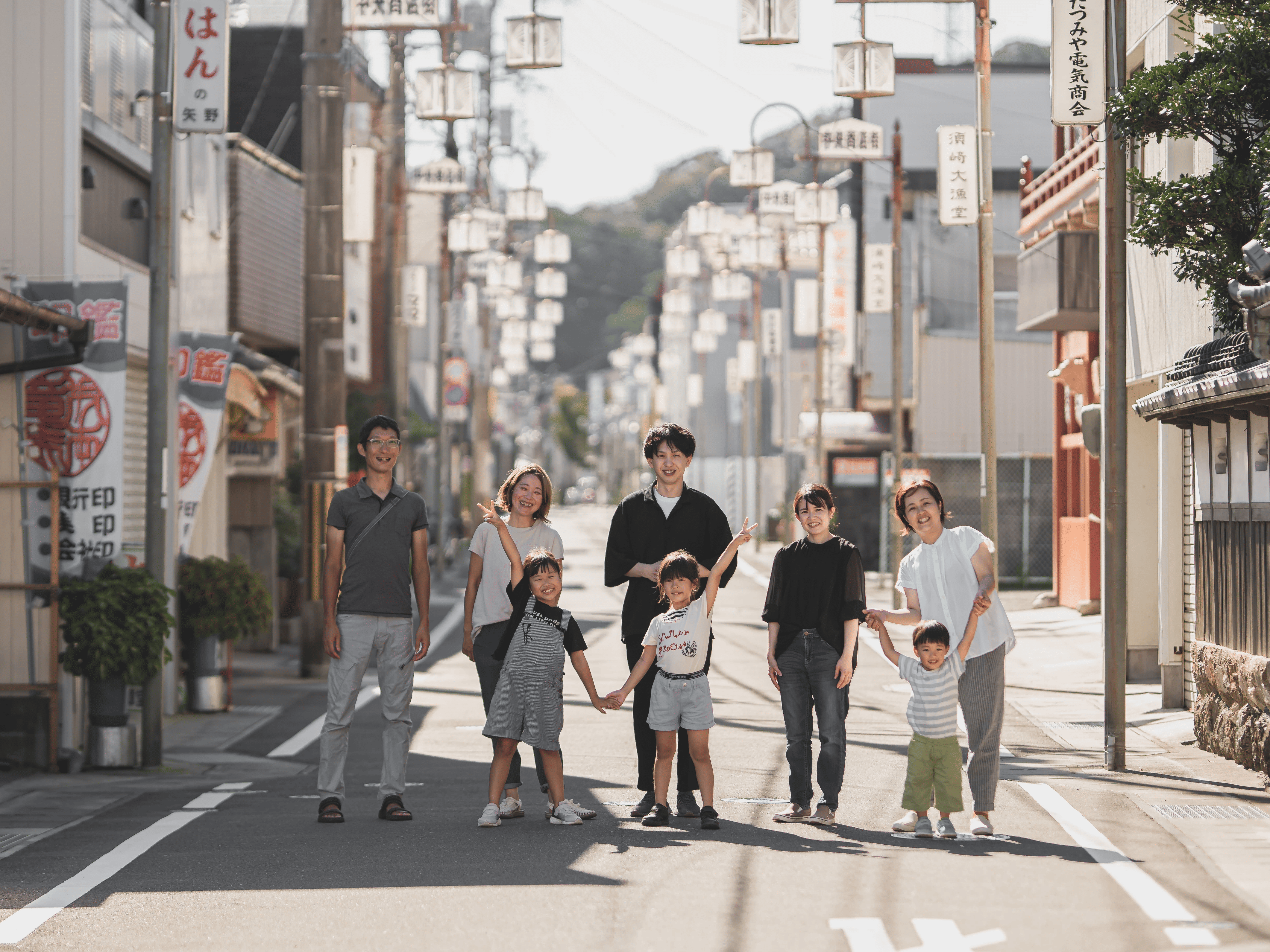 須崎市の街並み