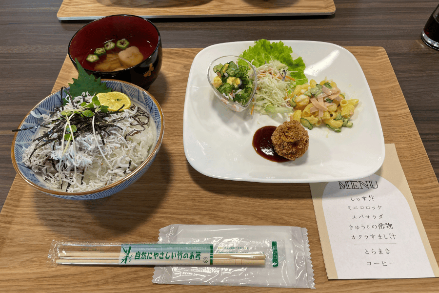 ちりめん丼定食