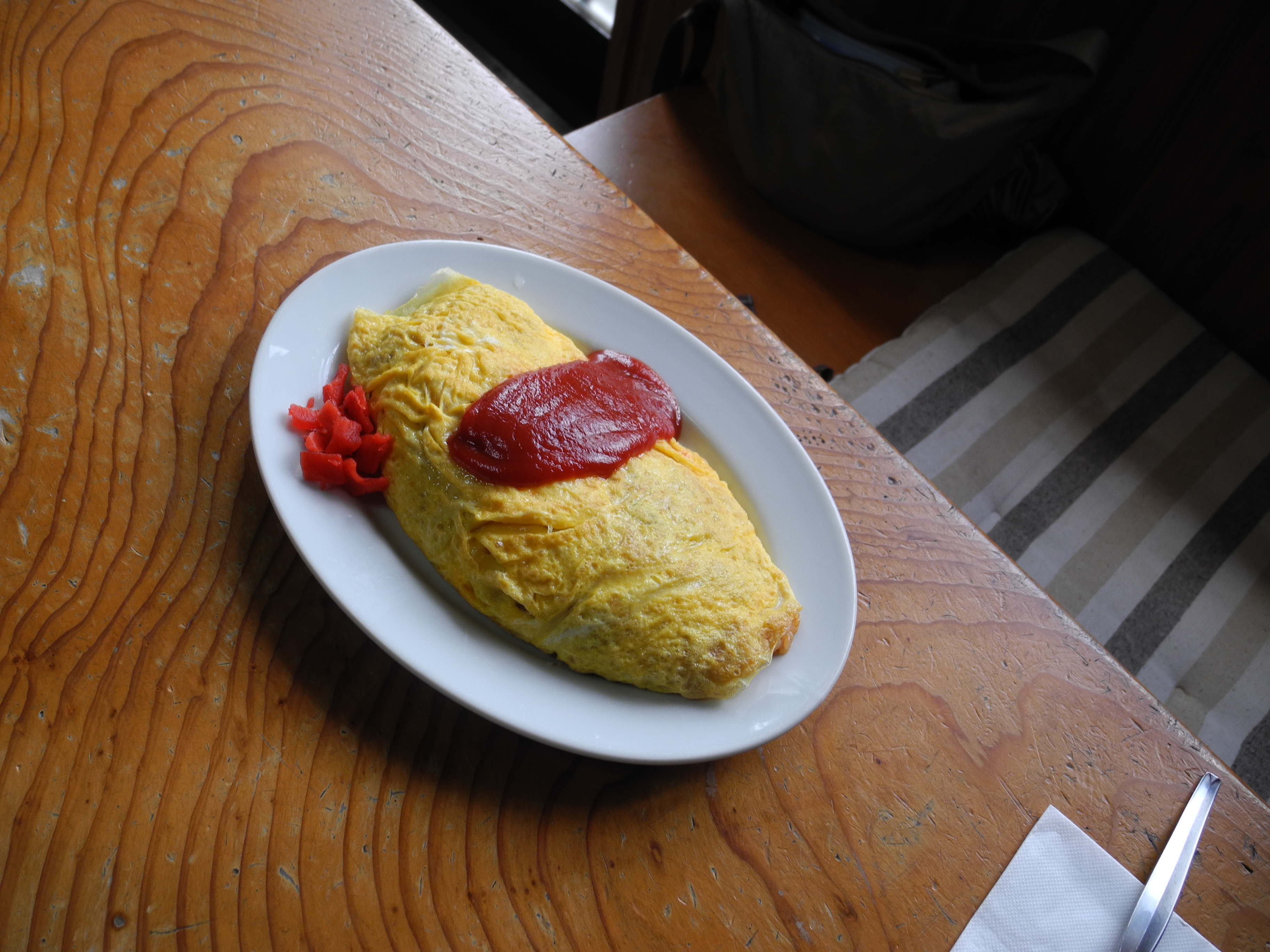 馬路村⑧　オムライス