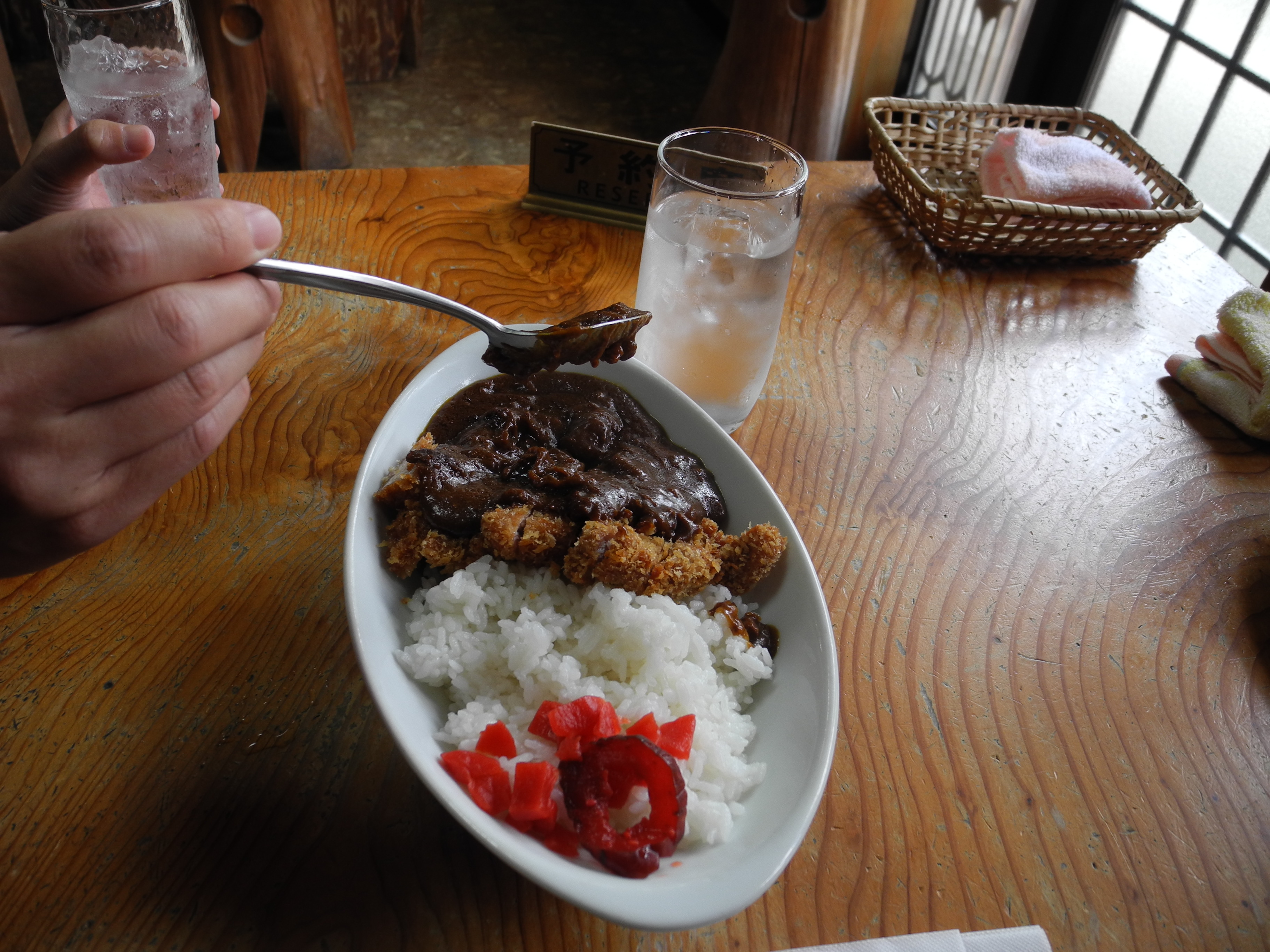 馬路村⑨　カツカレー