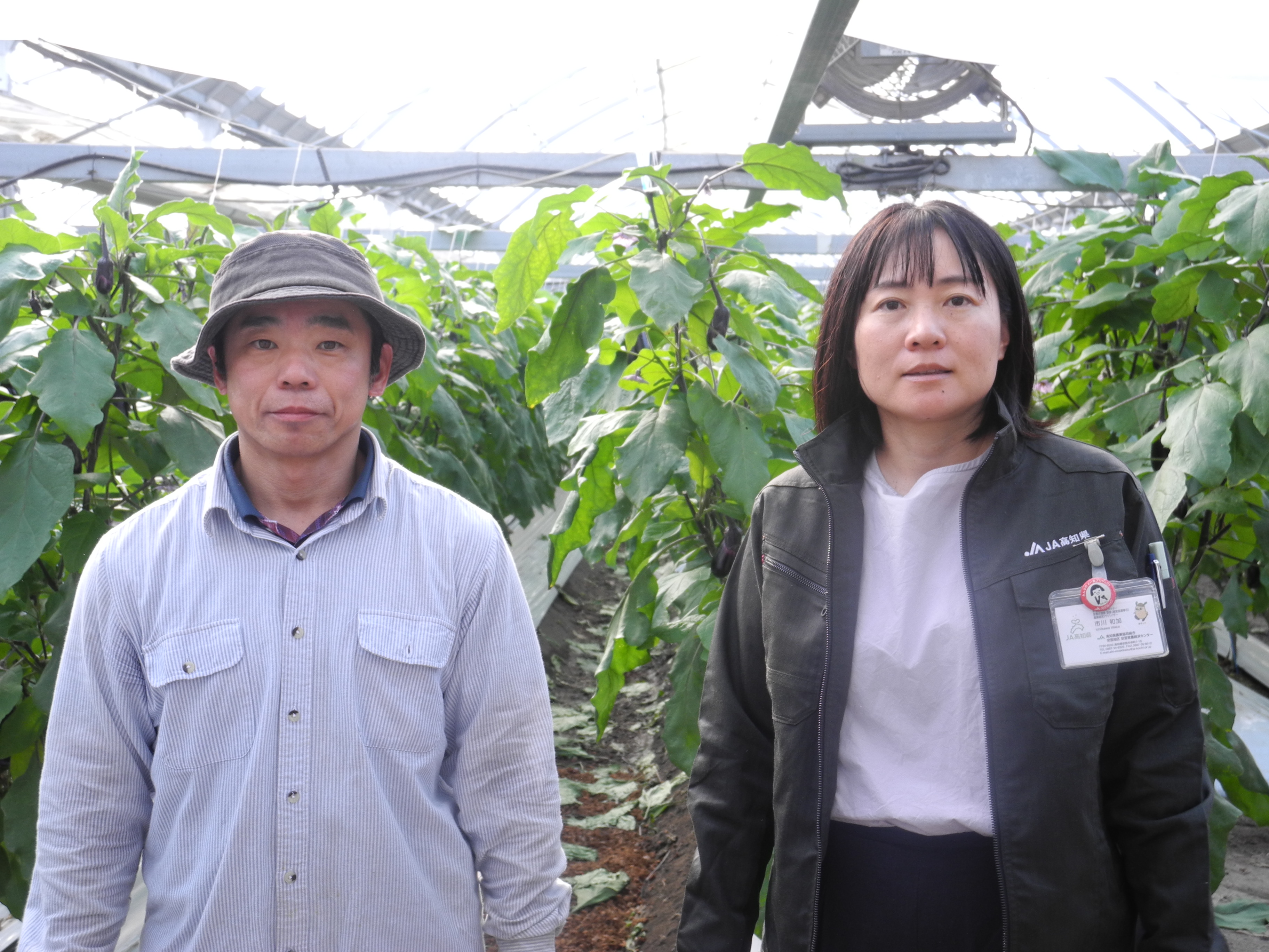 安芸市①　樋口専務、市川さん