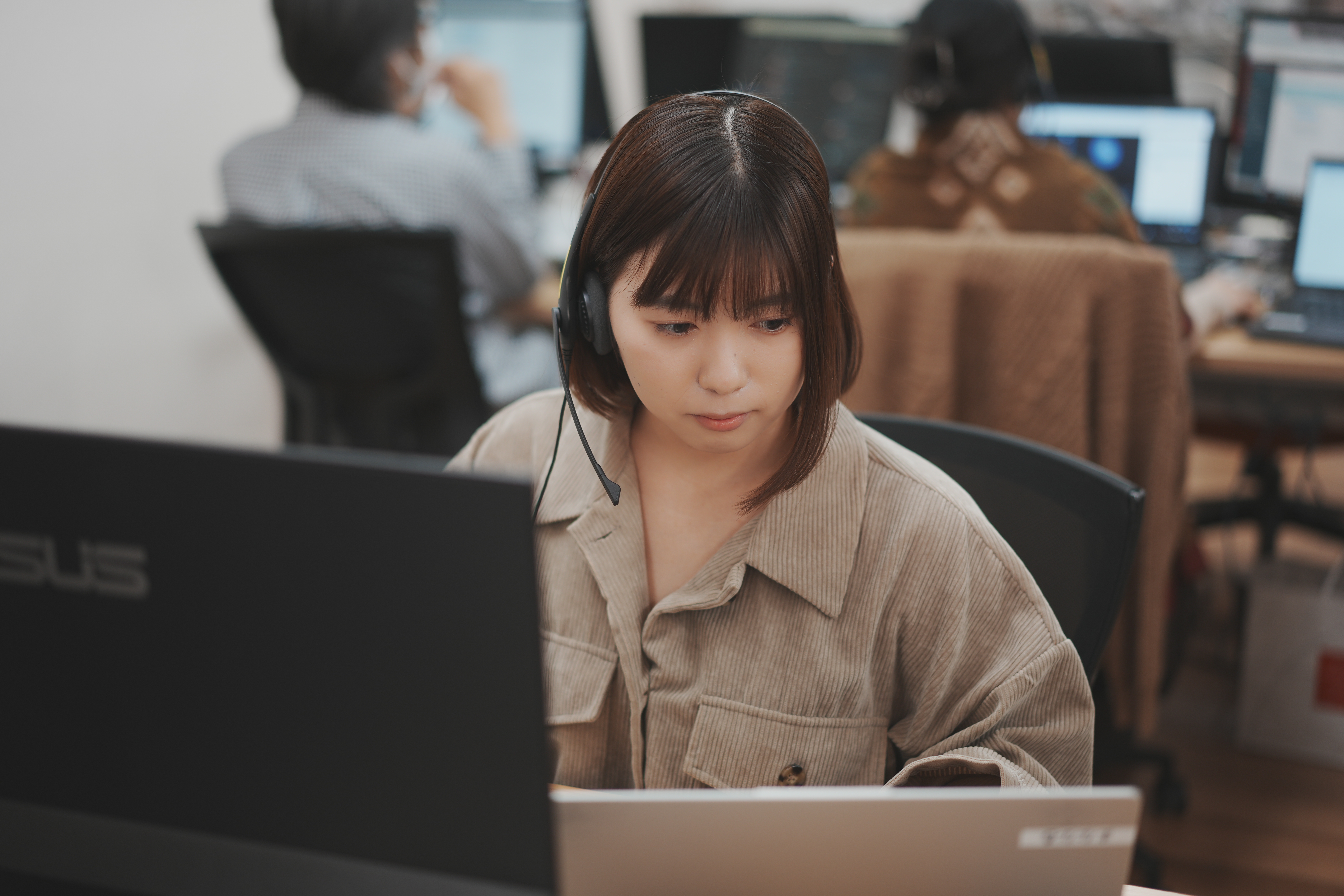 【高知｜コールセンタースタッフ（8～19時うち8時間）】（契）月給20万円～！未経験OK！残業ほぼなし！駐輪場有◎