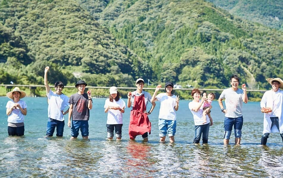 地域おこし協力隊の集合写真