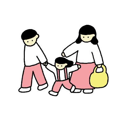 家族のイラスト
