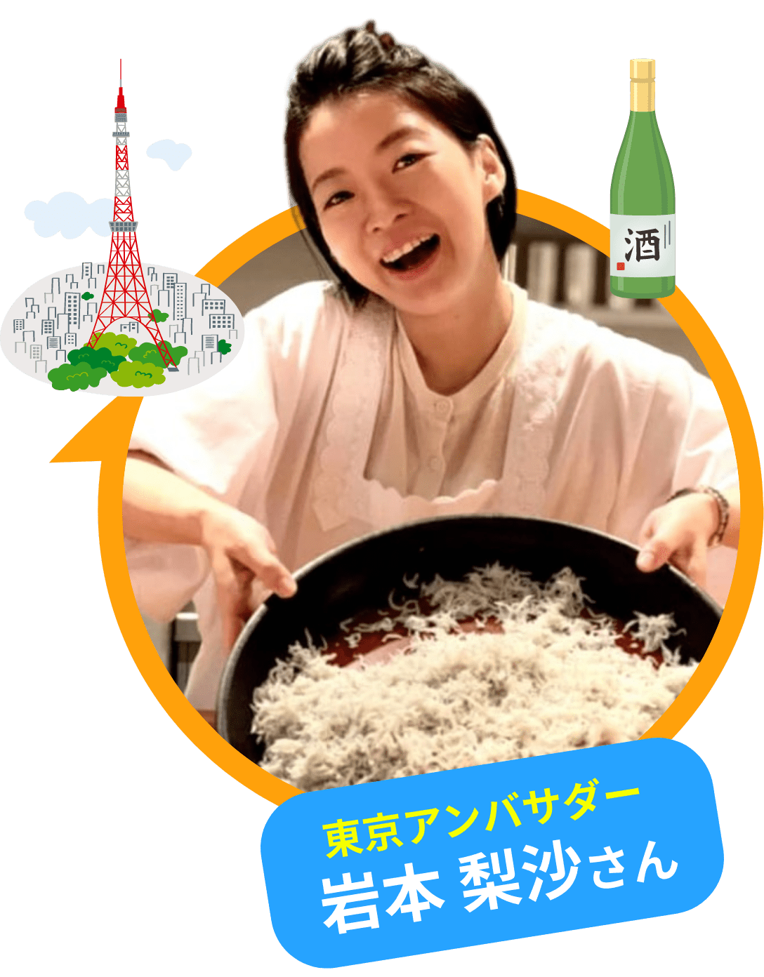 東京アンバサダー 岩本 梨沙さん